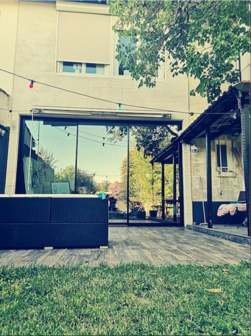 贝格勒Echoppe Bordelaise Avec Jardin Et Piscine别墅 外观 照片